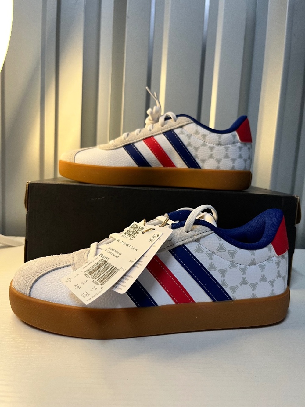 Adidas VL Court 3.0 Red White & Blue